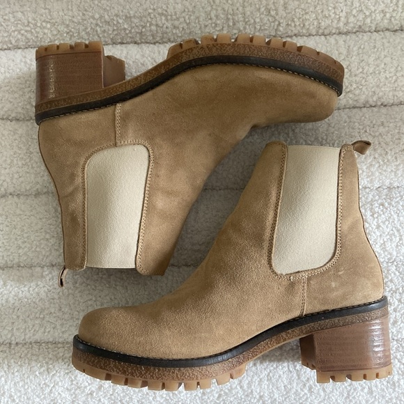 Cruza Tendencia Made in Portugal Suede Chelsea Boots SIZE 39 - Picture 4 of 8